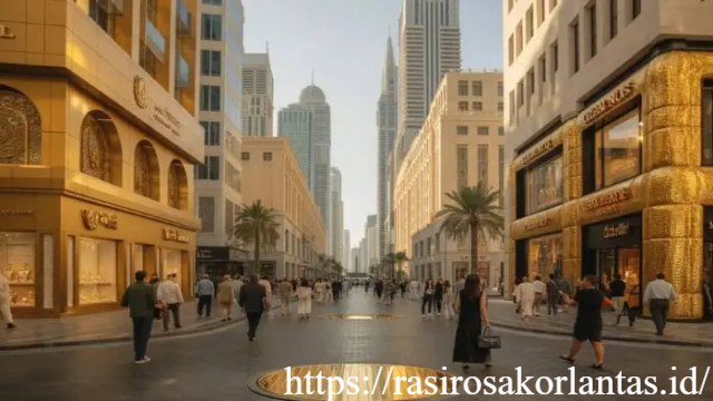 Dubai Siapkan Jalan Berlapis Emas: Destinasi Wisata Futuristik yang Penuh Misteri